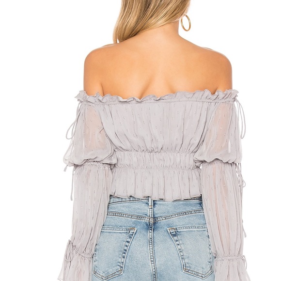 Tularosa White Sands Top in Gray - Picture 4 of 13